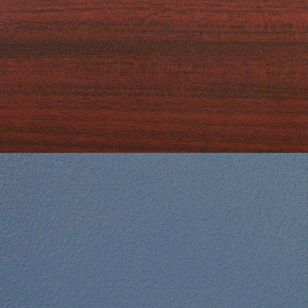 Kee Rectangle Tables > Training Tables > Kee Table & Chair Sets, 60 W, 24 L, 29 H, Mahogany - MT6024MHBPBK44BE