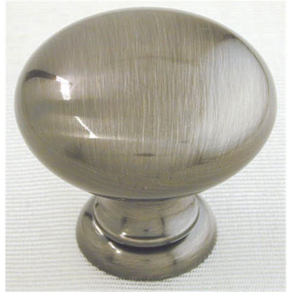 Deluxdesigns 1-.25in. Pewter Trendset High Density Zinc Knob - DE333538