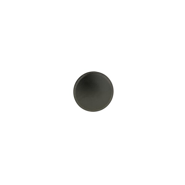 Richelieu 1 11/32 in (34 mm) Matte Black Contemporary Cabinet Knob - BP872634900
