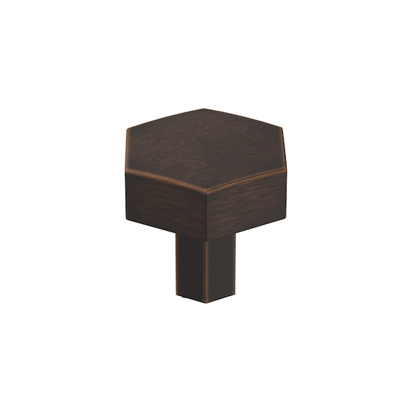 Amerock Caliber 1-1/4 in 32 mm Diameter Oil Rubbed Bronze Cabinet Knob - BP36872ORB