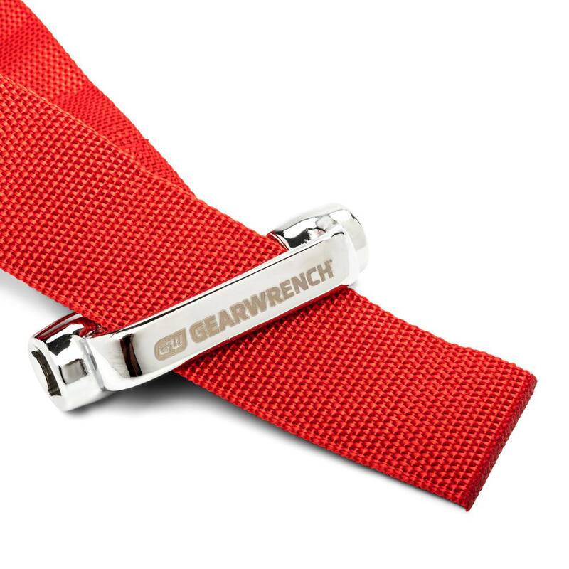 Llave de correa para filtro de aceite de servicio pesado de 3/8 y 1/2 pulg. GEARWRENCH - 3529D