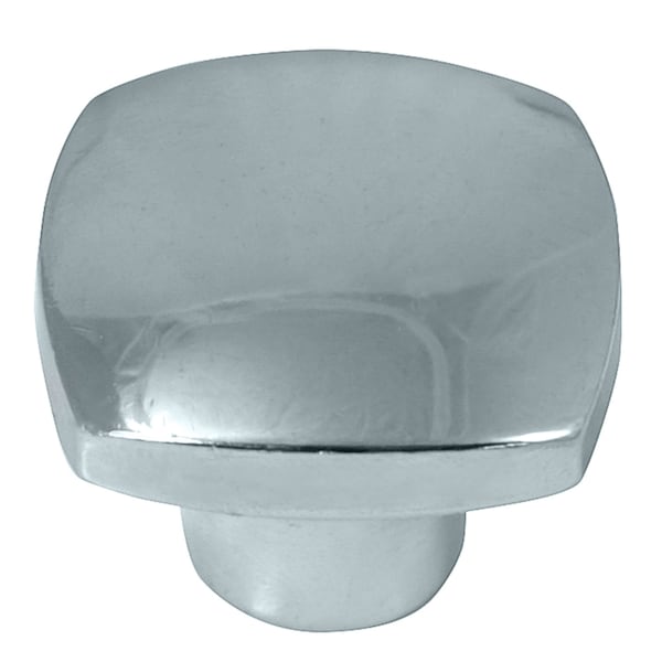 Laurey 1 1/2" Square Knob, Aventura, Polished Chrome - 74426