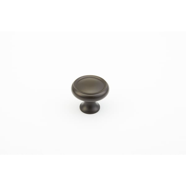 Schaub 1-1/4in Country Traditional Cabinet Knob Oil Rubbed Bronze Finish - 711-10B