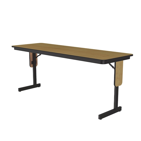 Correll Rectangle Panel Leg Folding Seminar Training Table, 24" W, 60" L, 29" H, High Pressure Laminate Top - SP2460PX-16