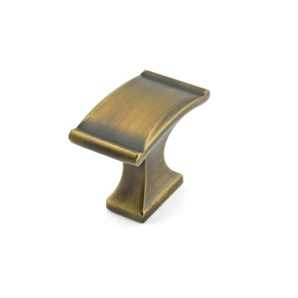 Richelieu 1 3/8 in (35 mm) x 25/32 in (20 mm) Chocolate Bronze Traditional Cabinet Knob - BP260637CBRZ