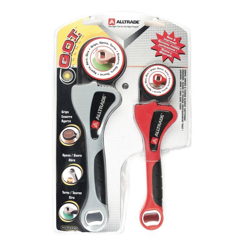 Juego de llaves de correa Alltrade Grips Opens Turns (2 piezas) - 070008