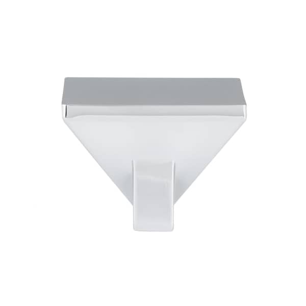 Richelieu 1 9/16-inch (40 mm) x 1 9/16-inch (40 mm) Chrome Contemporary Cabinet Knob - BP404016140