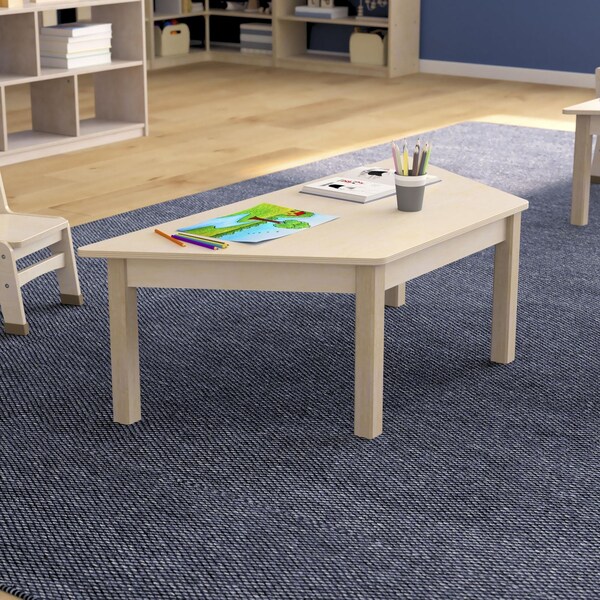 Flash Furniture 20.75 in W, 47 in L, 14.5 in H, Beechwood, Birch Plywood, Beech - MK-ME088016-GG