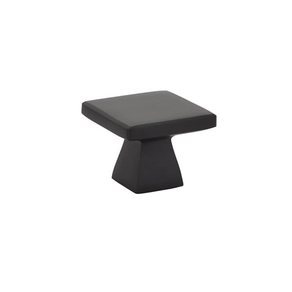Patioplus Podium 1.75 in. Cabinet Knob, Flat Black - PA1631467