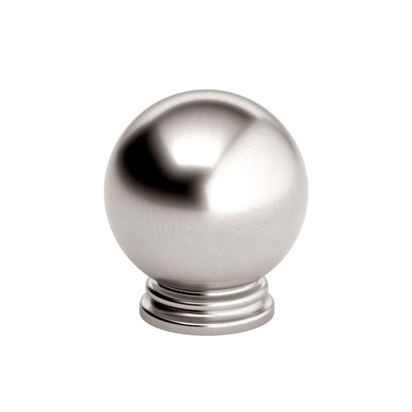 Richelieu Firenze Collection 1 3/16-inch (30 mm) Brushed Nickel Traditional Round Closet Door Knob - BP878930195