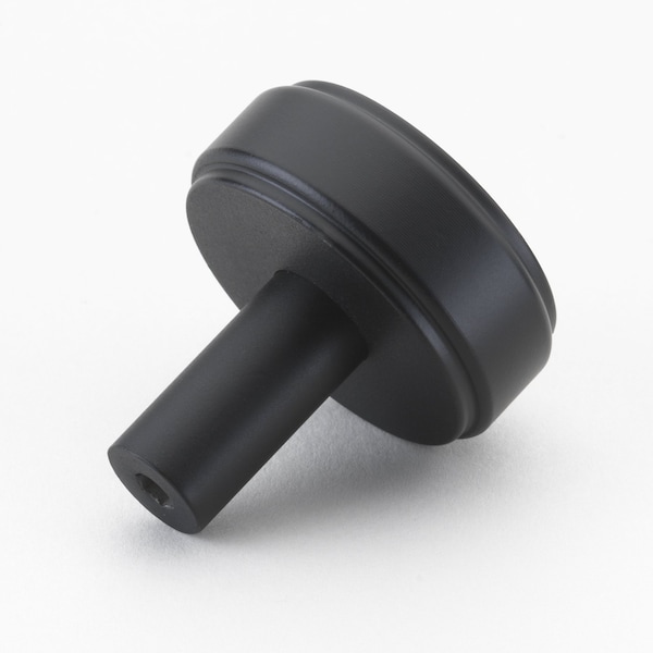 Gliderite Hardware 1-1/2 in. Solid Round Knurled Cabinet Knob - 5827-MB, 10PK - 5827-MB-10