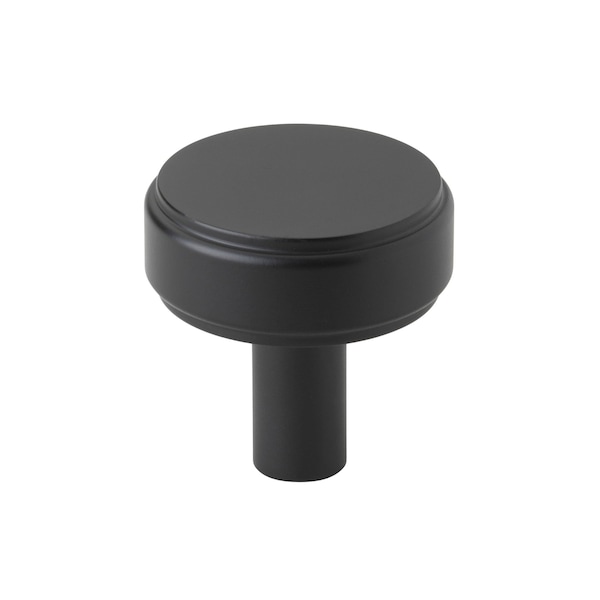Gliderite Hardware 1-1/2 in. Solid Round Knurled Cabinet Knob - 5827-MB, 10PK - 5827-MB-10