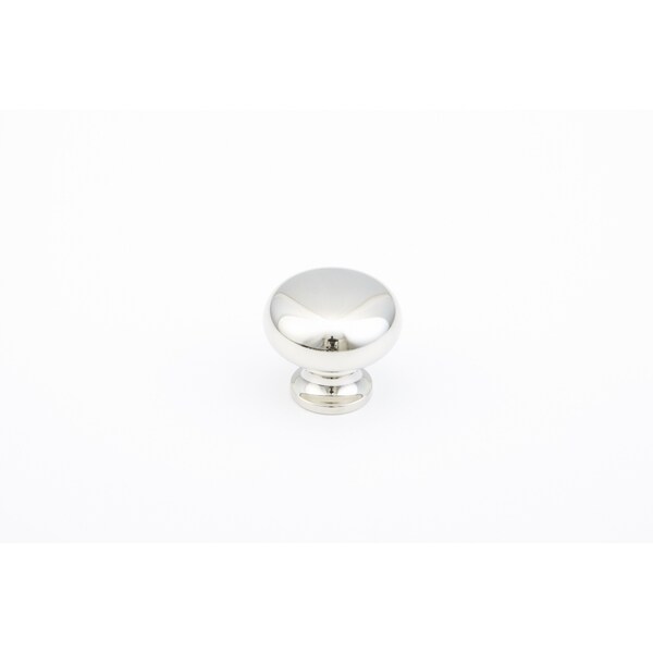 Schaub 1-1/4in Country Traditional Cabinet Knob Polished Nickel Finish - 706-PN