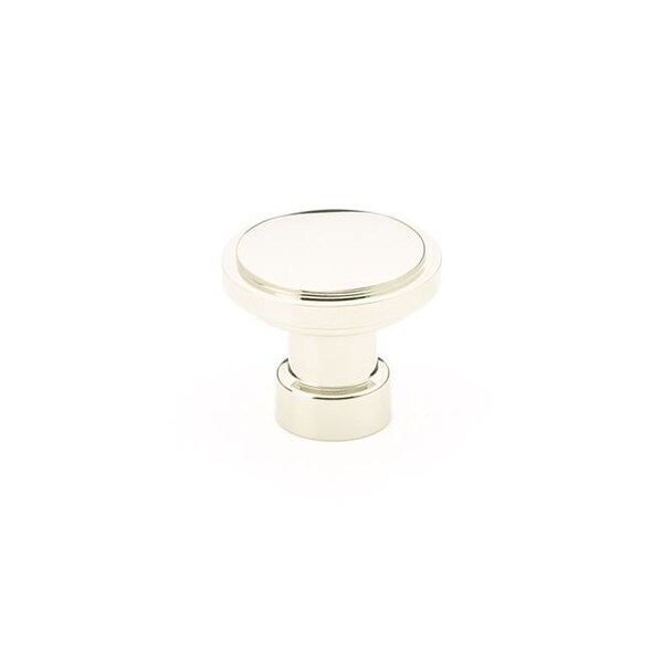 Emtek Haydon 1-1/4 in Cabinet Knob Polished Nickel Lifetime Finish - 86697US14