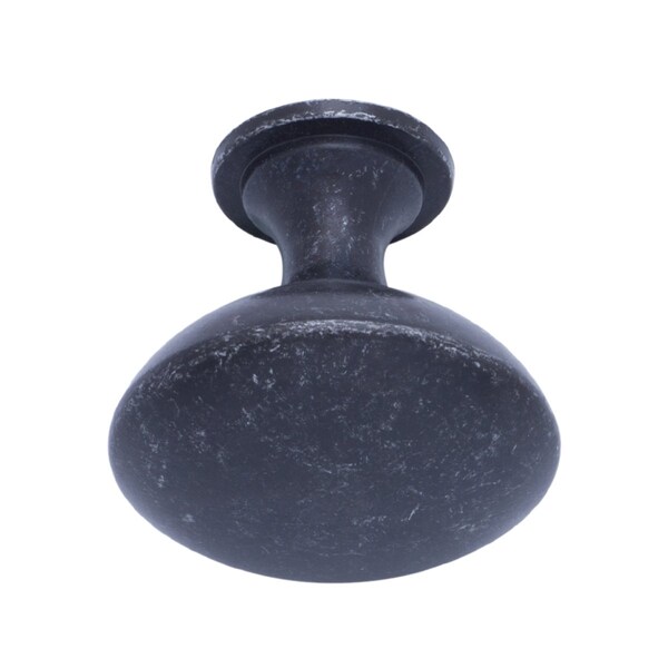 South Main Hardware Round Cabinet Knob, 1.57" Diameter, Antique Silver, 25PK - SH232-AS-25