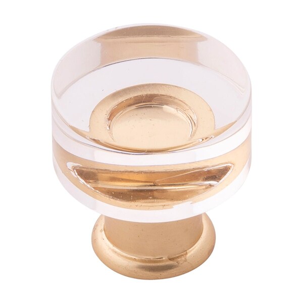 Hickory Hardware Knob 1 Inch Diameter, 10PK - P3708-CABGB-10B