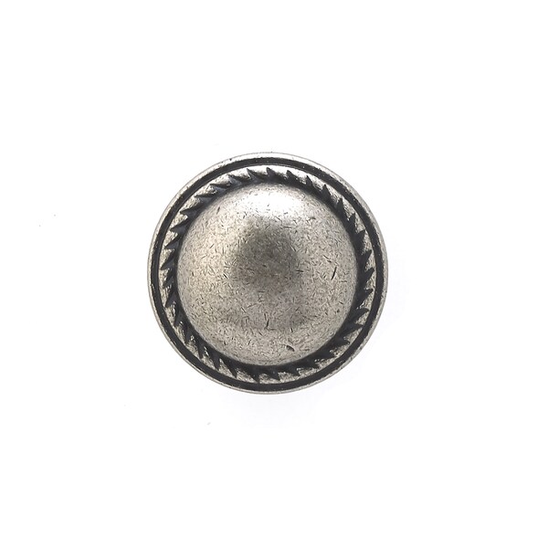Richelieu 1 3/16 in (30 mm) Natural Iron Traditional Metal Cabinet Knob - BP92830908