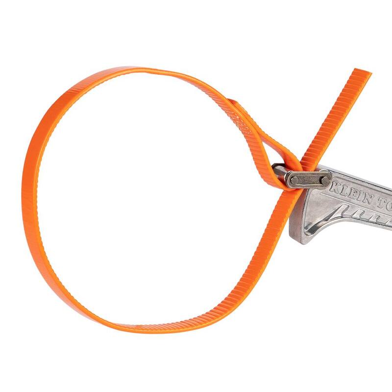 Llave de correa Grip-It de 1-1/2 a 4 pulgadas, 6 pulgadas, mango - S6HB de Klein Tools
