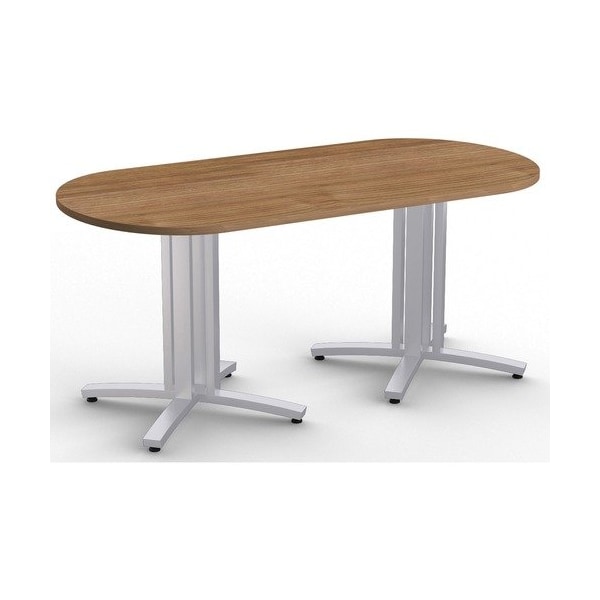 Special-T Table, Racetrack, 36inWx72inLx29inH, River Cherry - SCTS4XCTR3672RC