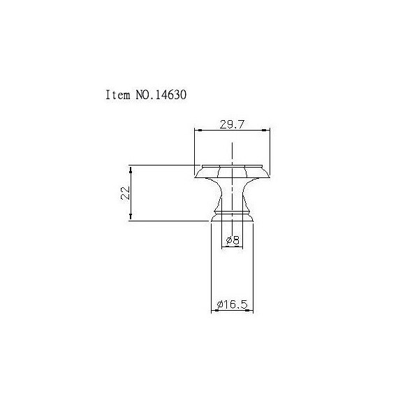 Richelieu 1 3/16 in (30 mm) Brushed Nickel Transitional Brass Cabinet Knob - BP14630195