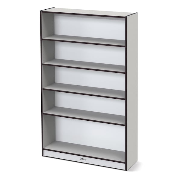 Jonti-Craft Rainbow Accents Tall Bookcase, Black - 0972JC180