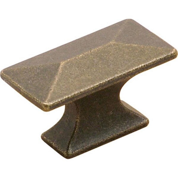 Hd Belwith Keeler Bungalow 1.75 in. Rectangle Cabinet Knob- Windover Antique - BWP2151 WOA