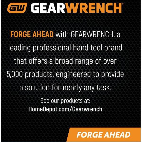 Llave de filtro de aceite resistente y amplia GEARWRENCH 4-3/8 pulg. x 5-1/4 pulg. - 2321W