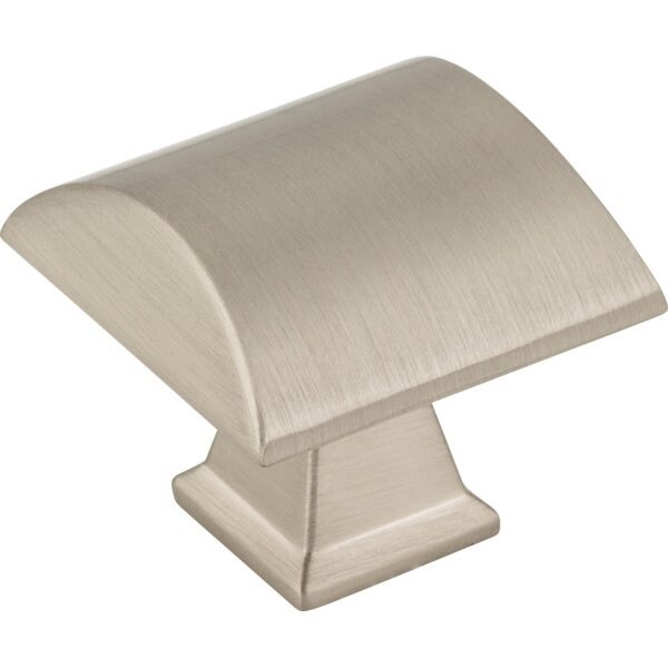 Jeffrey Alexander 1-1/4" Overall Length  Satin Nickel Roman Cabinet Knob - 944SN