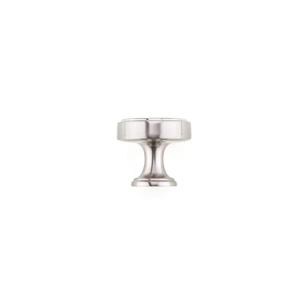 Richelieu 1 9/16 in (40 mm) Brushed Nickel Transitional Cabinet Knob - 688440195