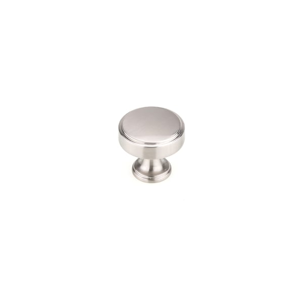 Richelieu 1 9/16 in (40 mm) Brushed Nickel Transitional Cabinet Knob - 688440195