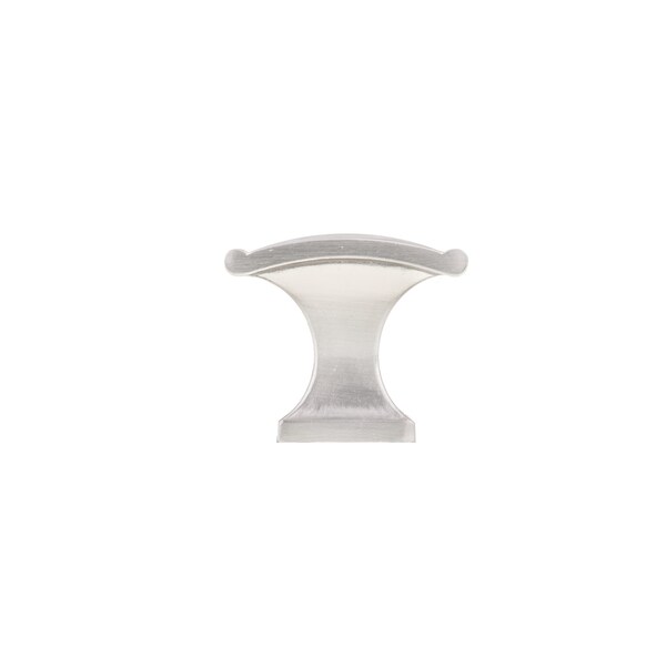 Richelieu 1 3/8 in (35 mm) x 25/32 in (20 mm) Brushed Nickel Traditional Cabinet Knob - BP260637195