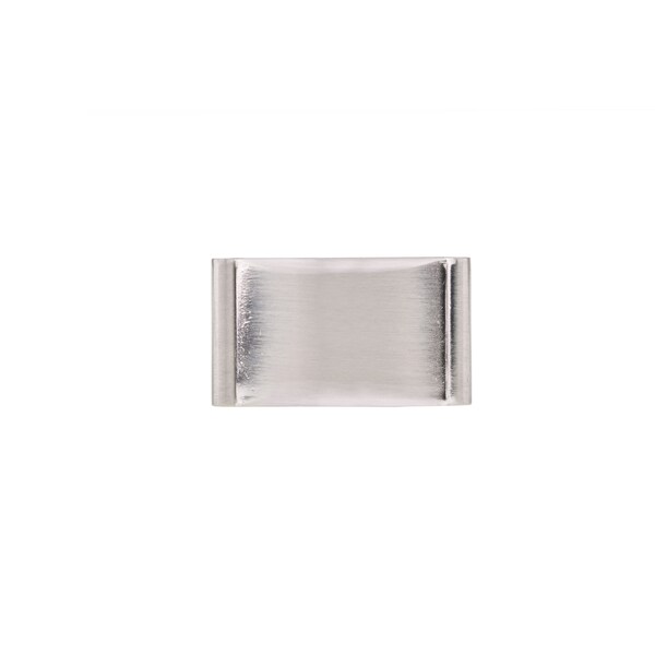 Richelieu 1 3/8 in (35 mm) x 25/32 in (20 mm) Brushed Nickel Traditional Cabinet Knob - BP260637195