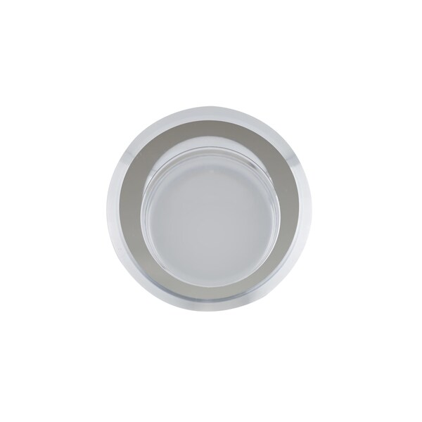 Richelieu 1 7/8 in (47 mm) Transparent/Clear, Mirror Effect Contemporary Acrylic Cabinet Knob - BP50311