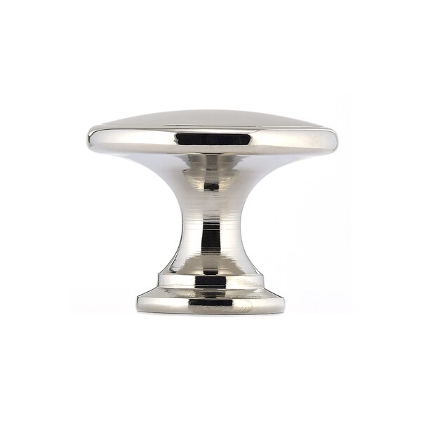 Richelieu 1 3/4 in (44 mm) Polished Nickel Traditional Metal Cabinet Knob - BP81224180