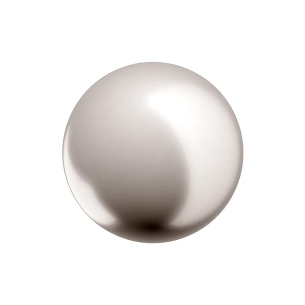 Richelieu Firenze Collection 1 9/16-inch (40 mm) Brushed Nickel Traditional Round Closet Door Knob - BP878940195
