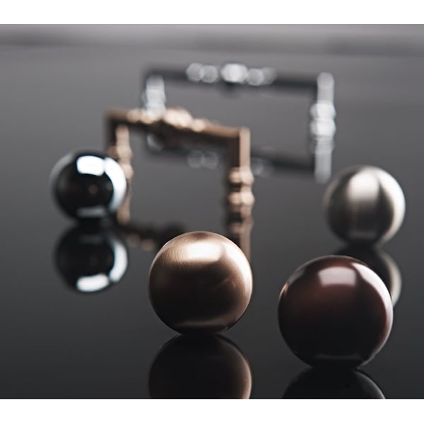Richelieu Firenze Collection 1 9/16-inch (40 mm) Brushed Nickel Traditional Round Closet Door Knob - BP878940195