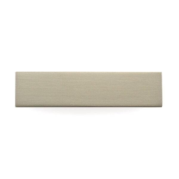 Richelieu 2 3/4 in. X 21/32 in. (70 mm x 17 mm) Brushed Nickel Contemporary Metal Cabinet Knob - BP5139632195