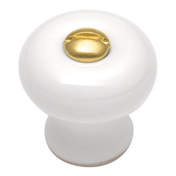 Hickory Hardware Knob 7/8 Inch Diameter - P3-W