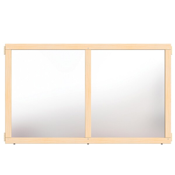 Jonti-Craft KYDZ Suite Panel, E-height, 48 in. Wide, Mirror - 1514JCEMR