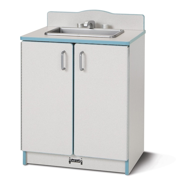 Jonti-Craft Rainbow Accents Culinary Creations Kitchen Sink, Coastal Blue - 2408JCWW131