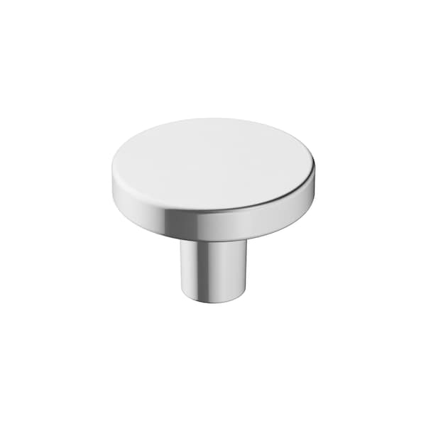 Amerock Versa 1-3/8 in 35 mm Diameter Polished Chrome Cabinet Knob - BP3690426