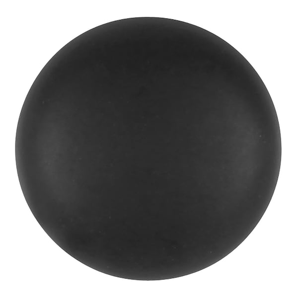 Hickory Hardware Cottage Collection Knob 1-1/8 Inch Diameter Matte Black Finish - P770-MB