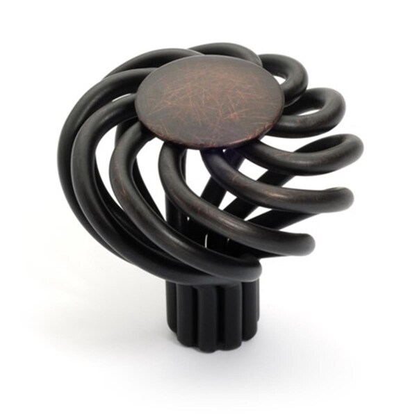 Dynasty Hardware Super Saver Birdcage Spiral Cabinet Knob Aged Oil Rubbed Bronze - K8149510B