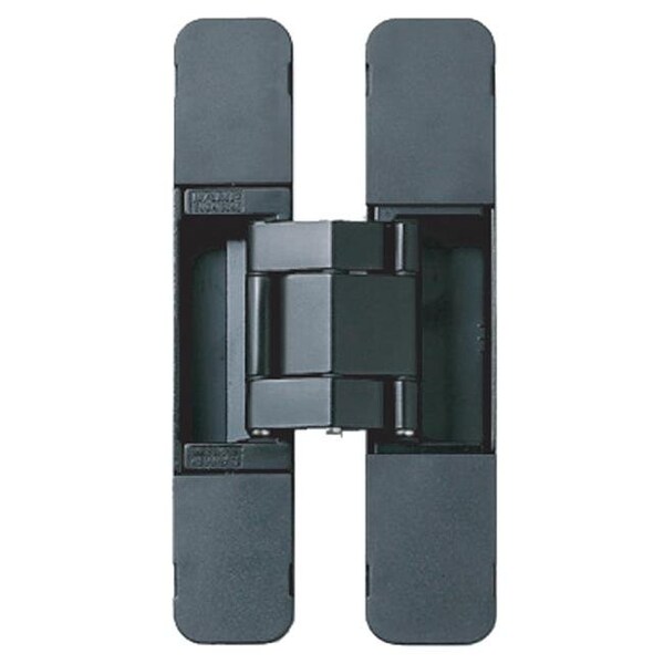 Sugatsune Sugatsune SUSHES3D 120 BL Hinge-Concealed 3Way Adjustable Drive Invisible Hinge; Black - 29 mm - SUSHES3D 120 BL