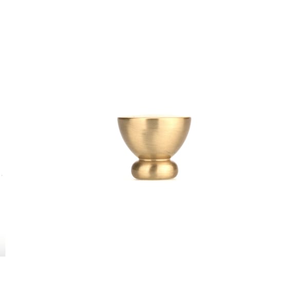 Richelieu 1 1/32 in (26 mm) Brushed Gold Contemporary Cabinet Knob - 798626165
