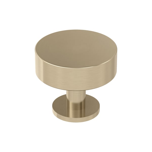 Amerock Radius 1-1/4 inch 32mm Diameter Golden Champagne Cabinet Knob - BP36864BBZ