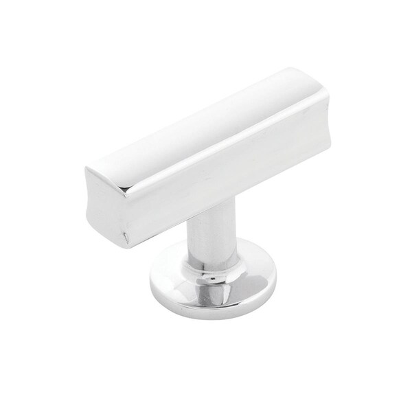 Gan Eden 1.93 x 0.93 in. T-Knob, Chrome - GA1559167