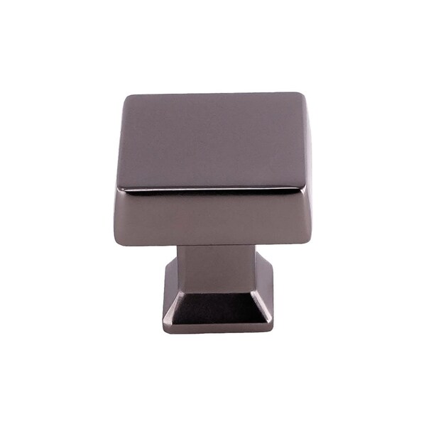 Pride Industrial 1-1/4in Square Colorado Cabinet Knob Dark Pewter Finish - K94723DP