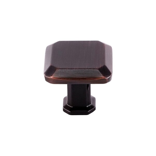 Pride Industrial 1in Square Cabinet Knob Oil Rubbed Bronze Finish - K9223010B