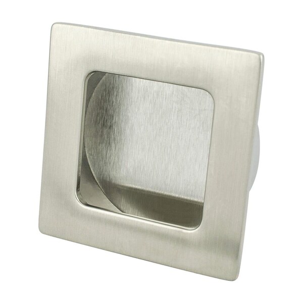 R. Christensen 1.875 in. dia. Stylus Recess Knob with Brushed Nickel - 9327-1BPN-C